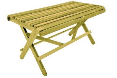Trädgårdsbord i trä